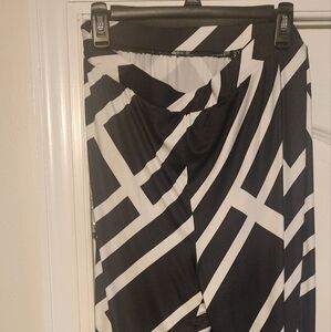 Black and white tights super cute